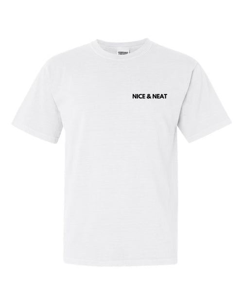 NICE & NEAT VINTAGE WHITE TEE
